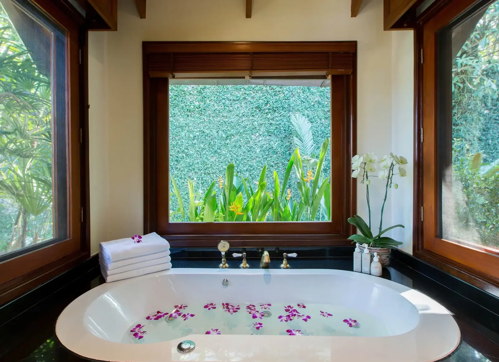 Master bathroom bathtub detail