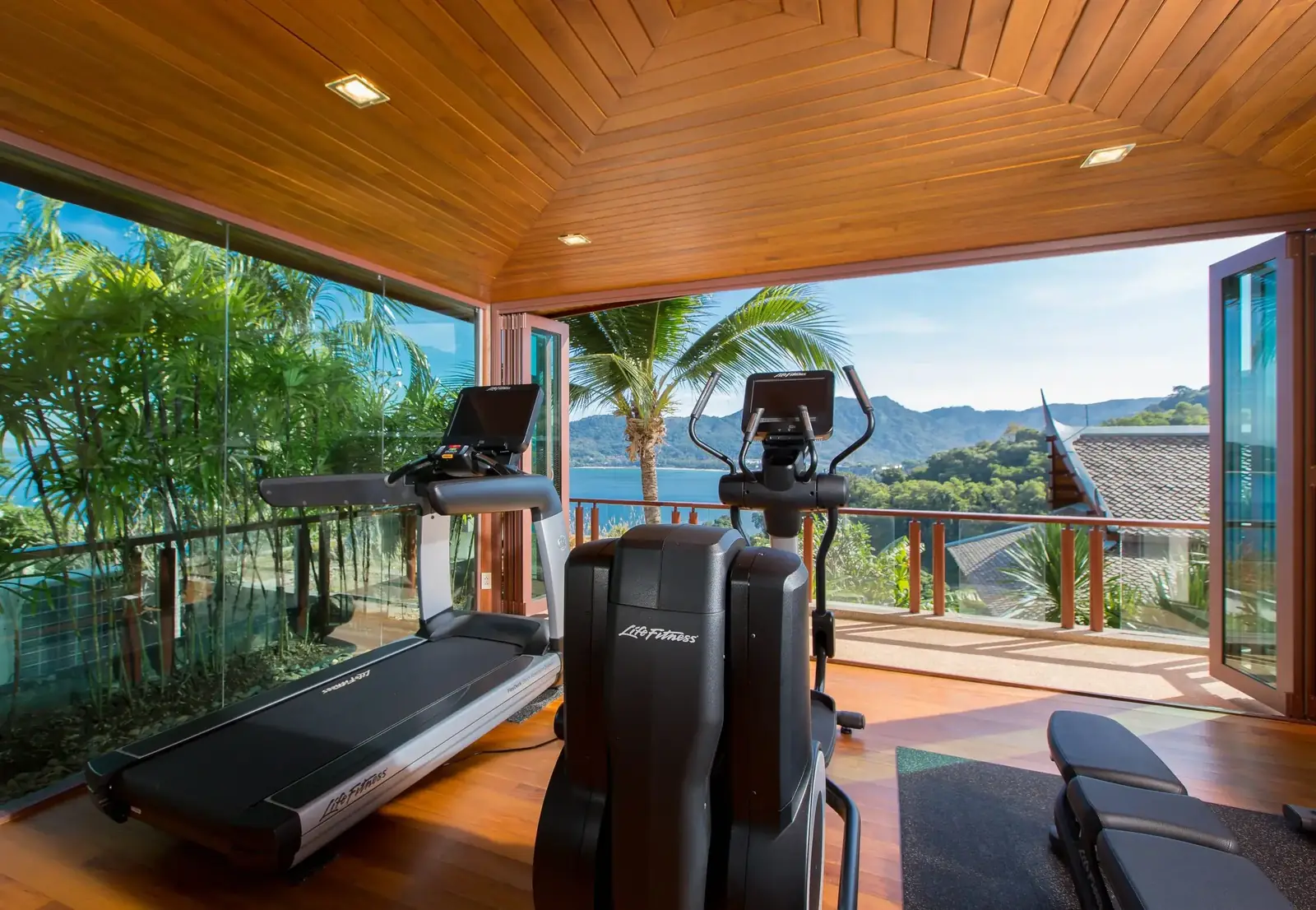 Ocean view Fitness room
