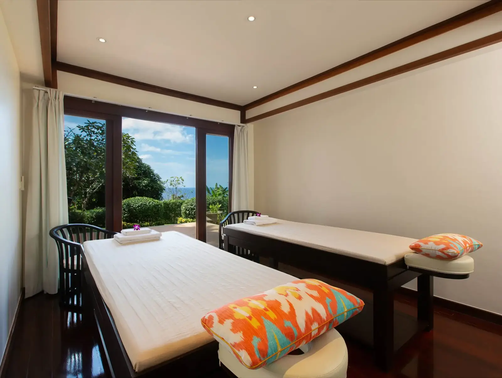 Spa treatment room